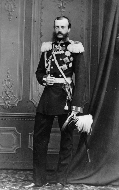 Portrait of Grand Duke Michael Nikolaevich of Russia by Russian Photographer